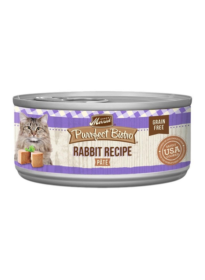 ميريك طعام القطط الرطب ميريك بورفيكت بيسترو الخالي من الحبوب، بنكهة الأرانب - عبوة من ٢٤ علبة، ٥.٥ أونصة - Image 1