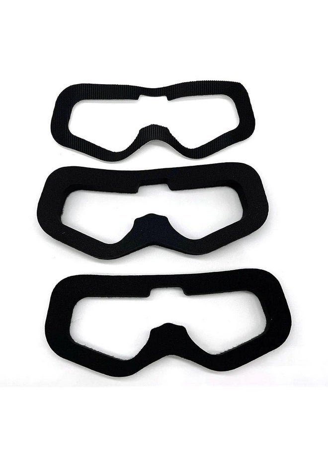 usmile - 2Pcs Of Soft Thin Sponge Pad Padding Cushion Faceplate Foam Spare Part For Fatshark Hd3 Hdo Hdo2 Eachine Ev200D Ev300D Skyzone 03O 04X Attitude V6 Aomway V1S Fpv Goggle - Image 1