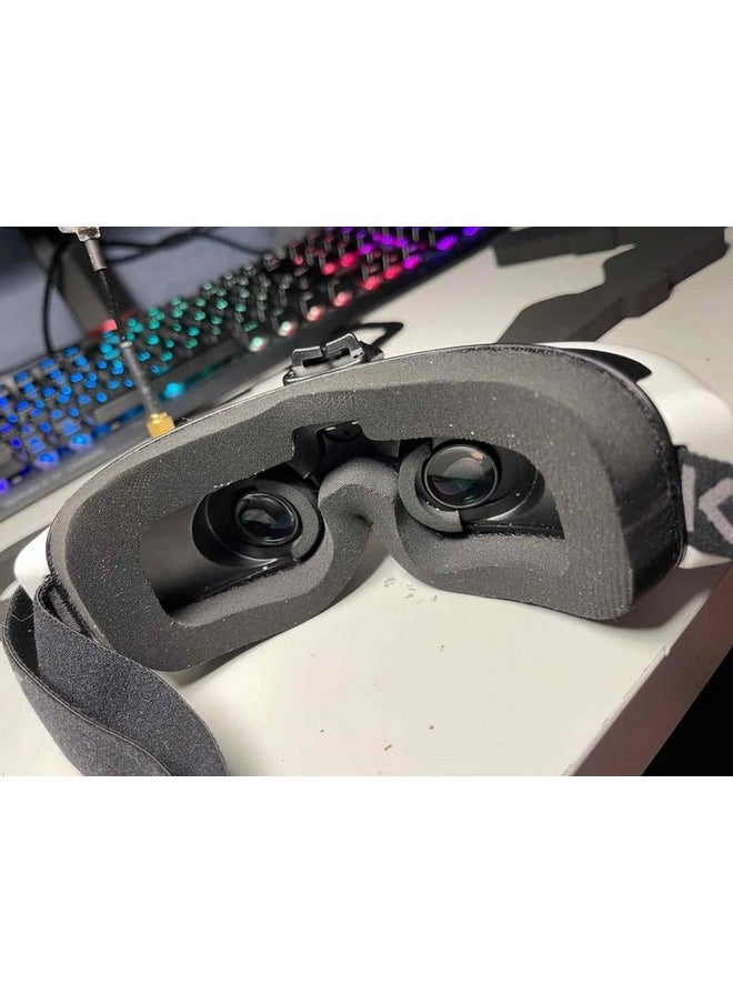 usmile - 2Pcs Of Soft Thin Sponge Pad Padding Cushion Faceplate Foam Spare Part For Fatshark Hd3 Hdo Hdo2 Eachine Ev200D Ev300D Skyzone 03O 04X Attitude V6 Aomway V1S Fpv Goggle - Image 1