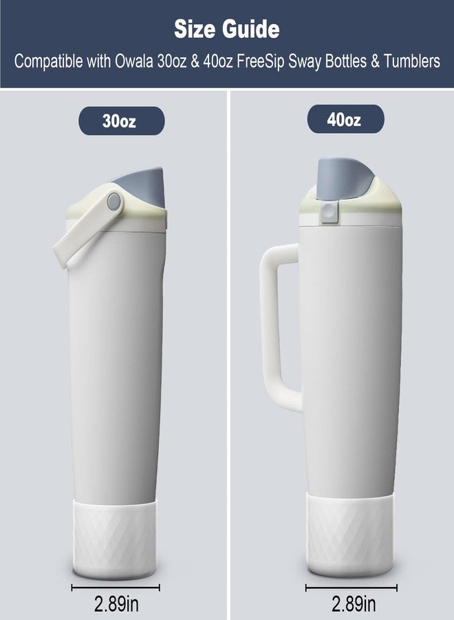 Beonsky Silicone Boot for Owala FreeSip Sway 30oz 40oz, Anti-Slip Protective Sleeve for Owala 30oz 40oz FreeSip Tumbler - Stainless Steel Water Bottles Accessories - Image 2