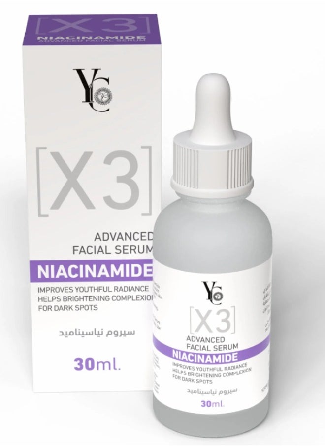 واي سي سيروم الوجه المتطور YC X3 نياسيناميد 30 مل  - Image 1