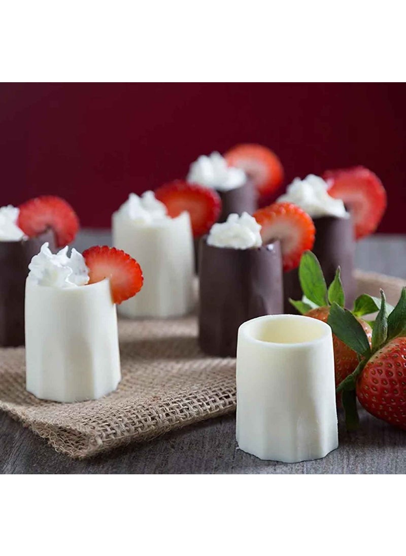 Eysigo - Shot Glass Ice Mold, Set of 4, Silicone, Red - Image 1