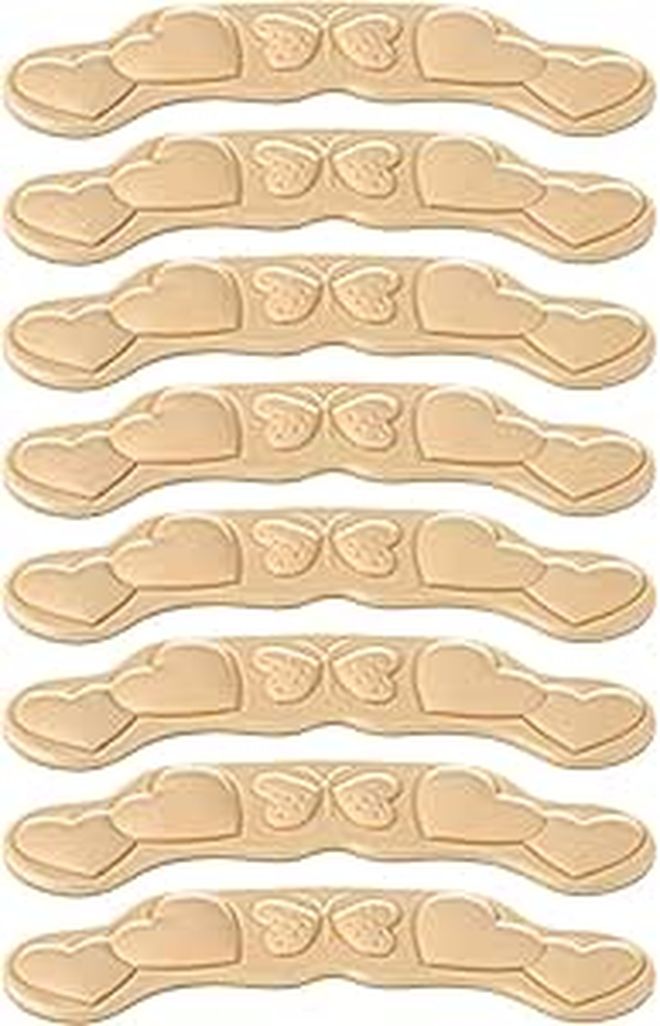 Women Replaceable Heel Pads 4 Pairs For High Heels Anti Blister - Image 1