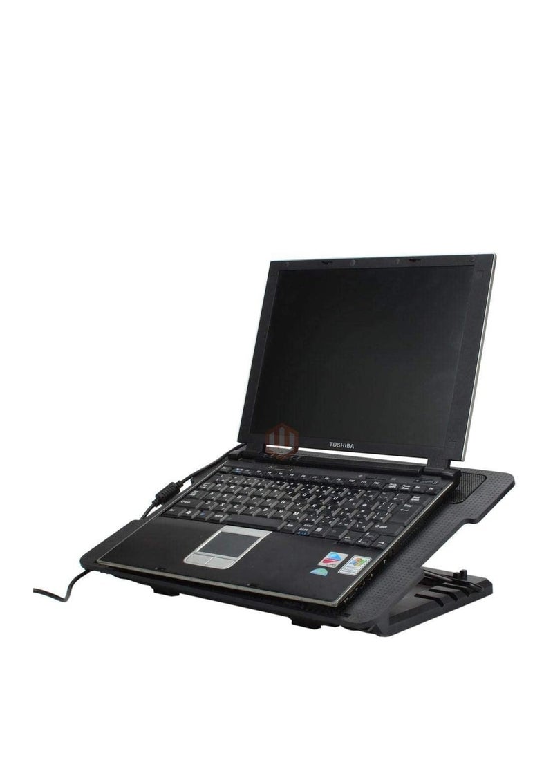 ماركة غير محددة - قاعدة تبريد USB بمروحة تبريد لأجهزة الكمبيوتر المحمول - Image 1