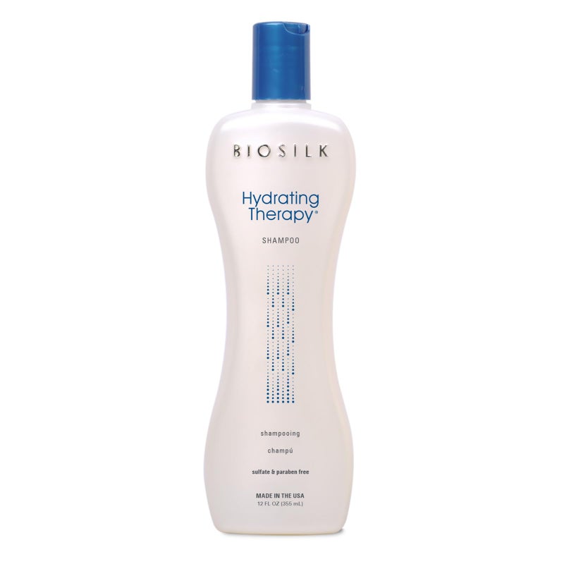 BioSilk Hydrating Shampoo, Replenishes Hair Moisture For Strong, Smooth Hair, Sulfate, Paraben, & Cruelty-Free, 12 Oz - Image 1
