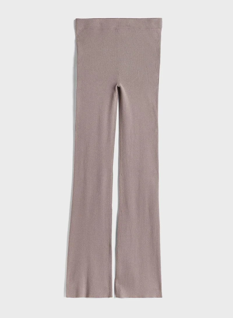 H&M Flared High Waist Pants