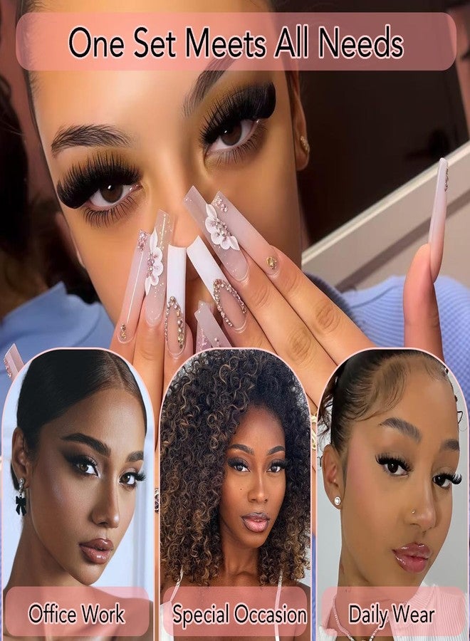 DAODER Fluff Lash Clusters 80D+100D+120D+260D Mega Volume Eyelash Clusters D Curl Soft Full Individual Lashes 10-18MM Thick Lash Book for Daily Glam 504pcs - Image 3