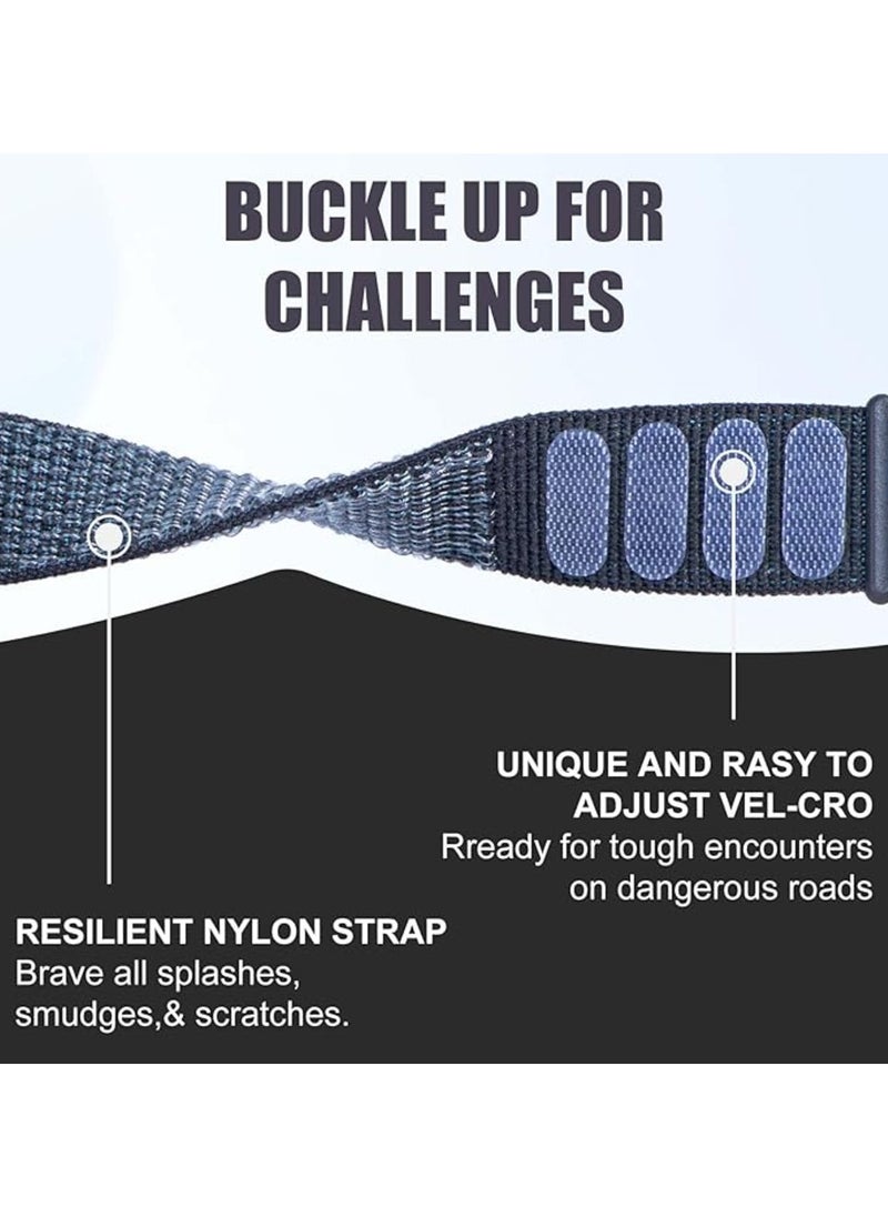 TEMPO - (Pack of 2) Nylon Sport Loop Replacement Band Compatible with Whoop 4.0 Wearable Fitness & Activity Tracker, Durable, Comfortable & Breathable and Adjustable Wristband Replacement Strap Easy to Use and Perfect for Every Occasion - Image 1