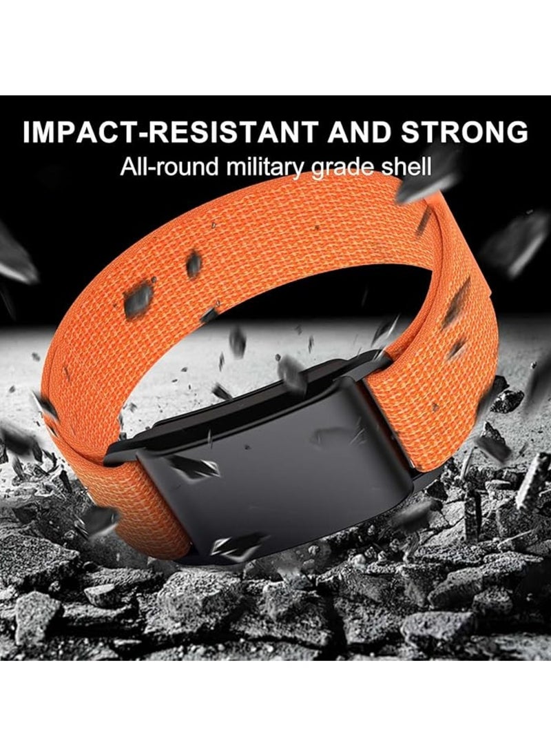 TEMPO - (Pack of 2) Nylon Sport Loop Replacement Band Compatible with Whoop 4.0 Wearable Fitness & Activity Tracker, Durable, Comfortable & Breathable and Adjustable Wristband Replacement Strap Easy to Use and Perfect for Every Occasion - Image 1