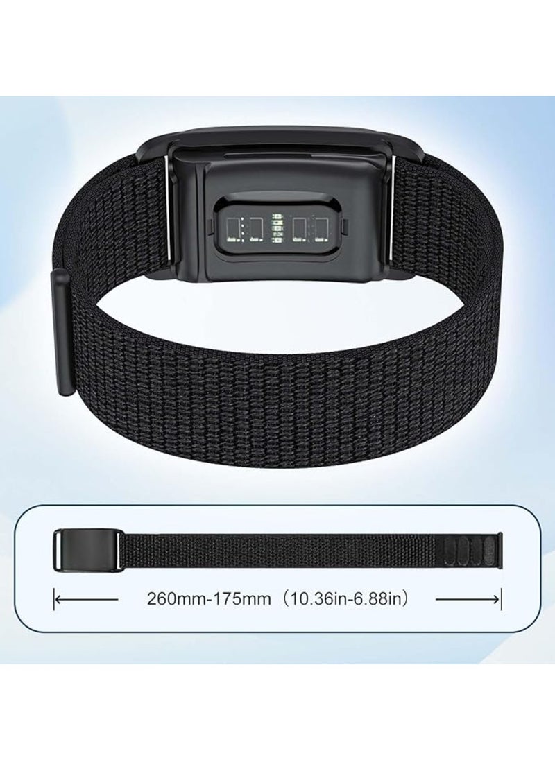 TEMPO - (Pack of 2) Nylon Sport Loop Replacement Band Compatible with Whoop 4.0 Wearable Fitness & Activity Tracker, Durable, Comfortable & Breathable and Adjustable Wristband Replacement Strap Easy to Use and Perfect for Every Occasion - Image 1