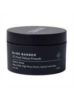 Blind Barber 151 Proof Premium Pomade - Structure & Styling Pomade for Strong Hold & High Shine - Water Based Hair Product for Men with Hops & Tonka Bean (2.5oz / 70g)  - Image 1