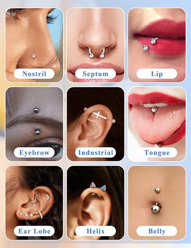 PierceGlowStar 2PCS Upgraded Piercing Ball Grabber Set, Gold Stainless Steel Anti-Slip Jewelry Changing Tool, Ergonomic 4-Claw Taper Grabbers in Short & Long for Ear Nose Lip Septum Belly Piercings - Image 5