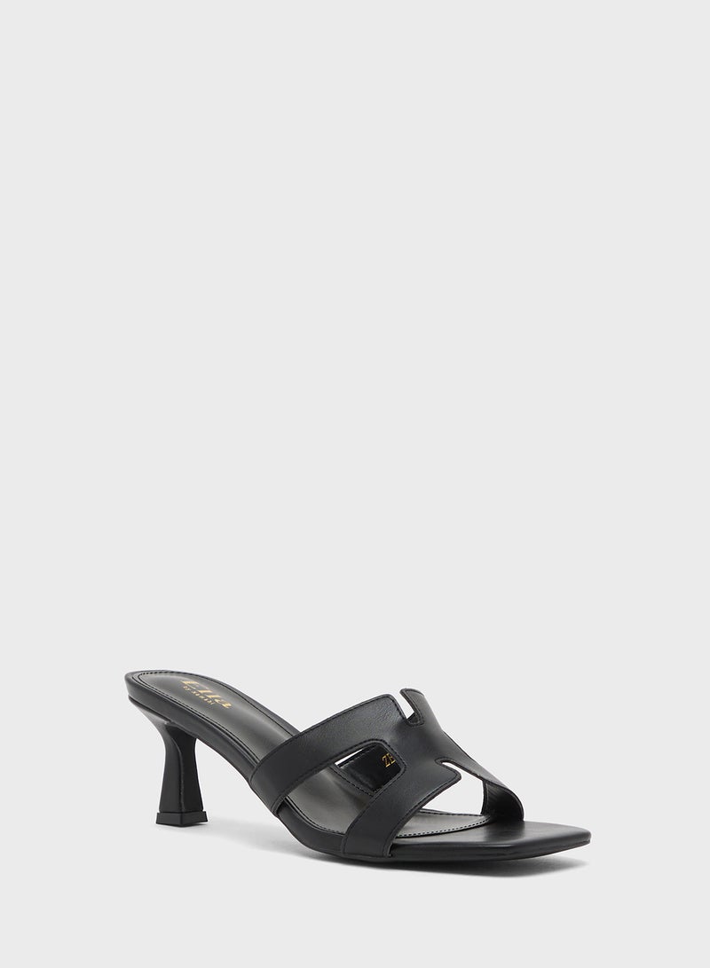 ELLA Mid Heel Ladies Sandal - Image 2