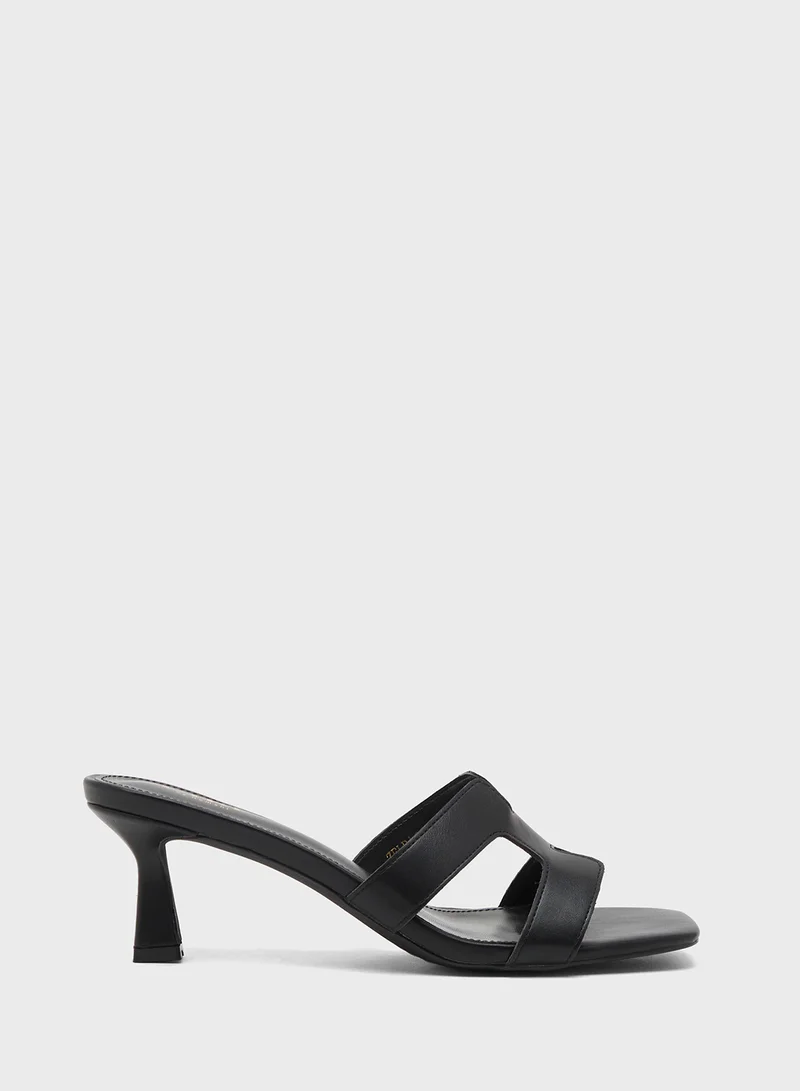ELLA Mid Heel Ladies Sandal