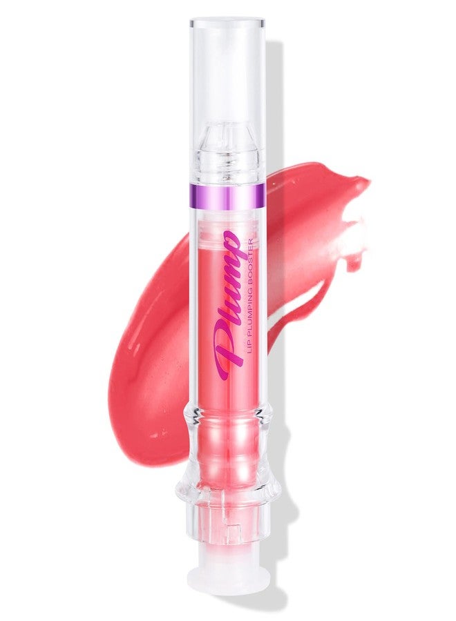 Tiejdhr 6 Colors Lip Plumper Moisturizing & Hydrating Plumping Lip Gloss Long Lasting Natural Lip Glossy for Women Girls (#04) - Image 1