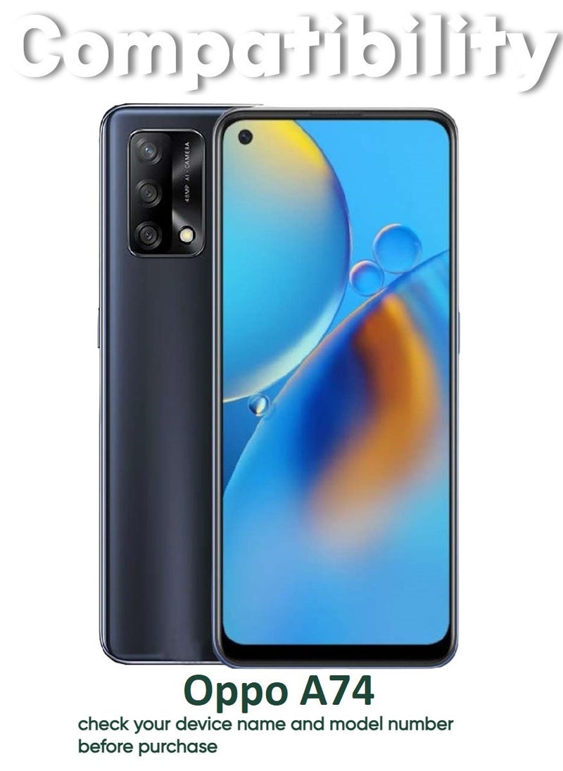 ACLIX 2 Pieces Antistatic ESD Dustproof Premium Quality High Definition Tempered Glass Screen Protector Designed For Oppo A74 - Image 3
