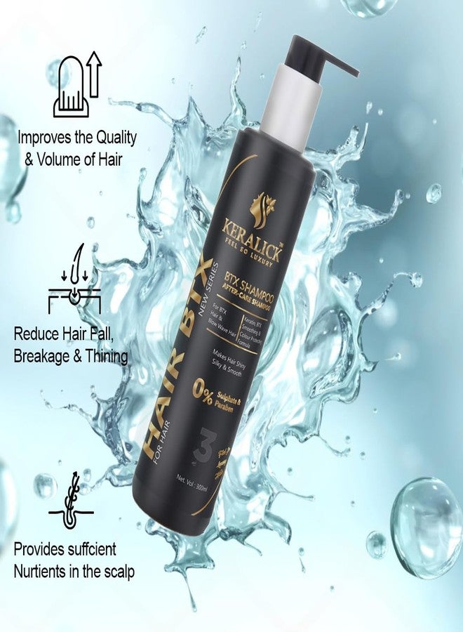 Vtx hair combo shampoo and conditioner for women with serum - hair mask for dry, damaged, and frizzy hair | Sulphate free Repair Shampoo, Repair Hair Mask and Smooth Shine Serum Set for Thin Fine Hair | Dry, Damaged & Color Treated Hair. - Image 3