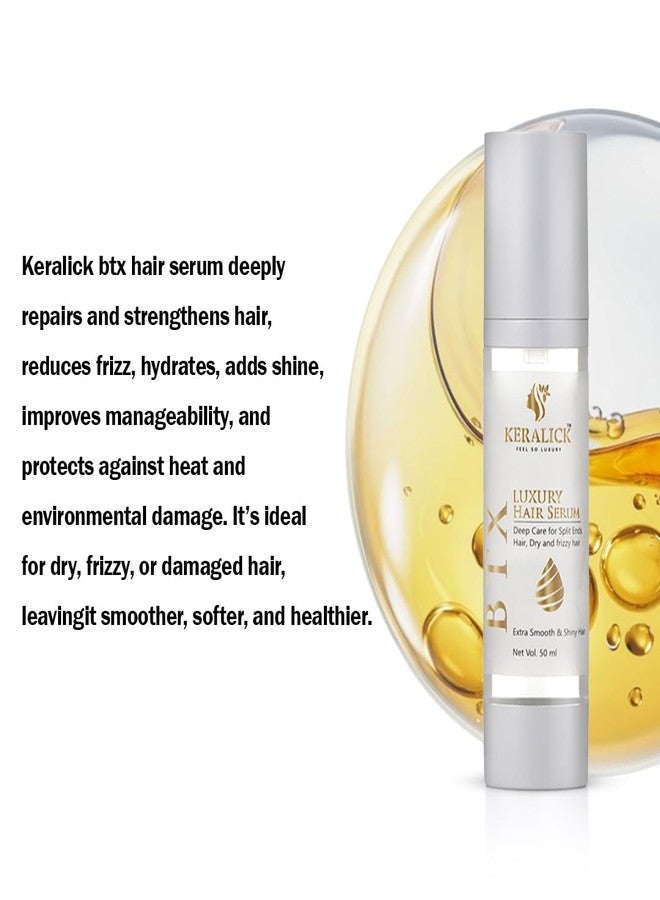Vtx hair combo shampoo and conditioner for women with serum - hair mask for dry, damaged, and frizzy hair | Sulphate free Repair Shampoo, Repair Hair Mask and Smooth Shine Serum Set for Thin Fine Hair | Dry, Damaged & Color Treated Hair. - Image 4