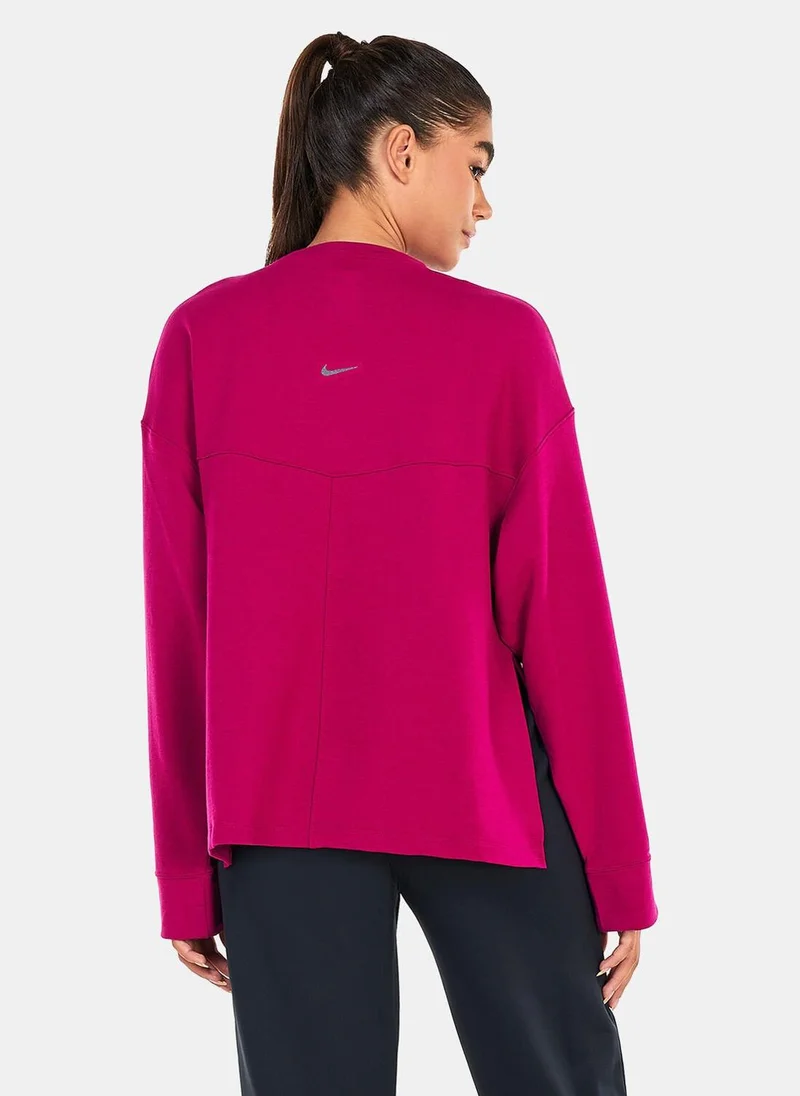 Nike Women's Yoga Dri-FIT Crew Sweatshirt
