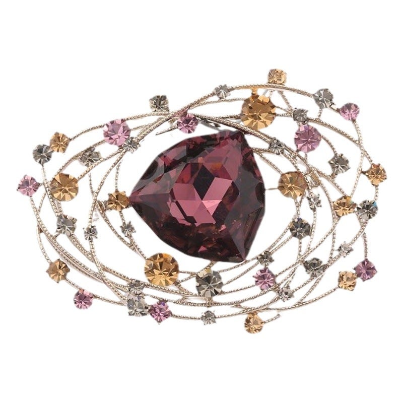 New and Luxury Bird''s Nest Brooch High-end Women''s Personality Temperament Corsage Exquisite Elegant Pin Design Sense Accessories - Image 2