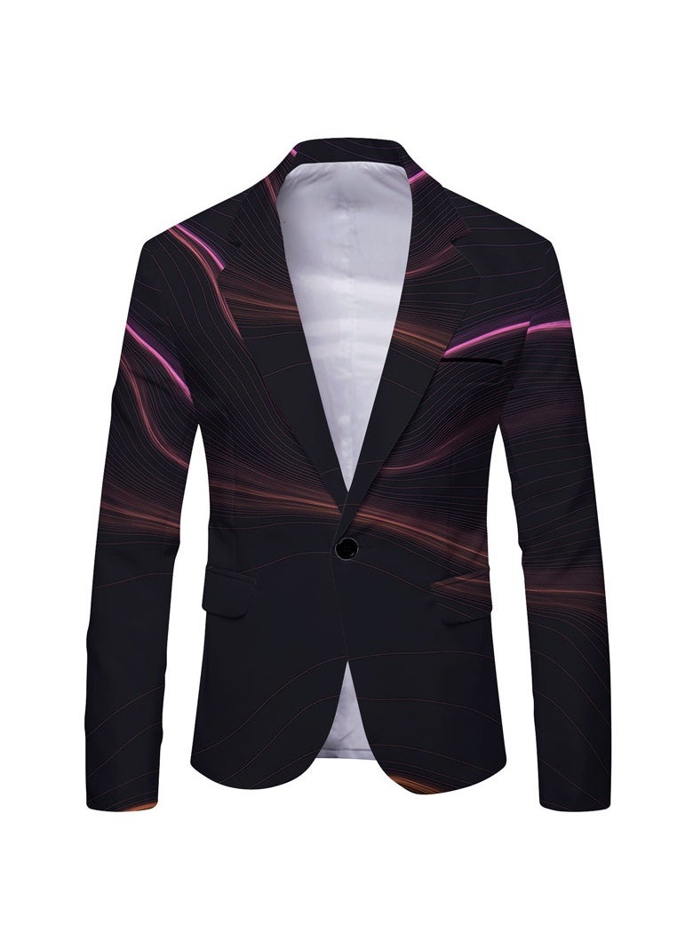 Shougu New Slim Fit Business Casual Fashionable Suit Jacket  - Image 1