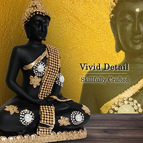 Mariner's Creation® Buddha Statue for Home Decor SHOWPIECE for LIVINGROOM Bedroom Decoration | Buddha SHOWPIECE | House Warming Gift - Image 3