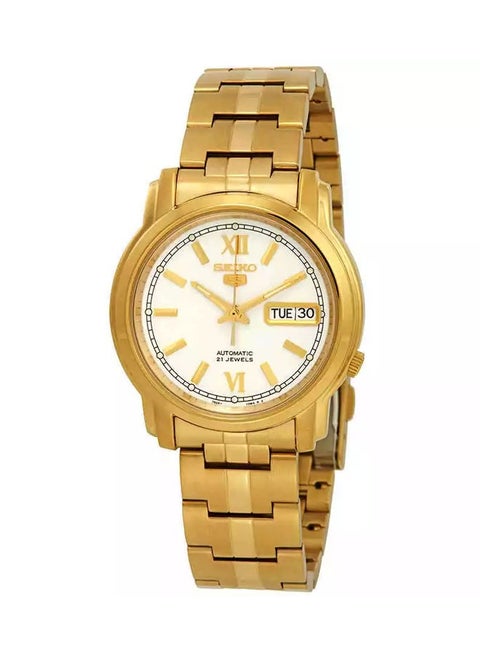 Automatic White Dial Men's Watch SNKK84K1