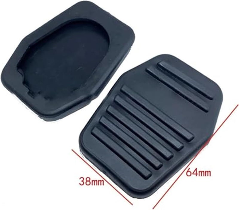 Wivplex Rubber Brake Clutch Pedal Pad Cover - Image 2