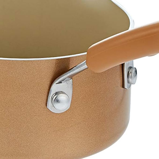 MEYER Cushion Smart Non Stick Milk Pan 9 L  14 Cm  Cushioned Surface Coffee Pan  Beige  My16861 - Image 3