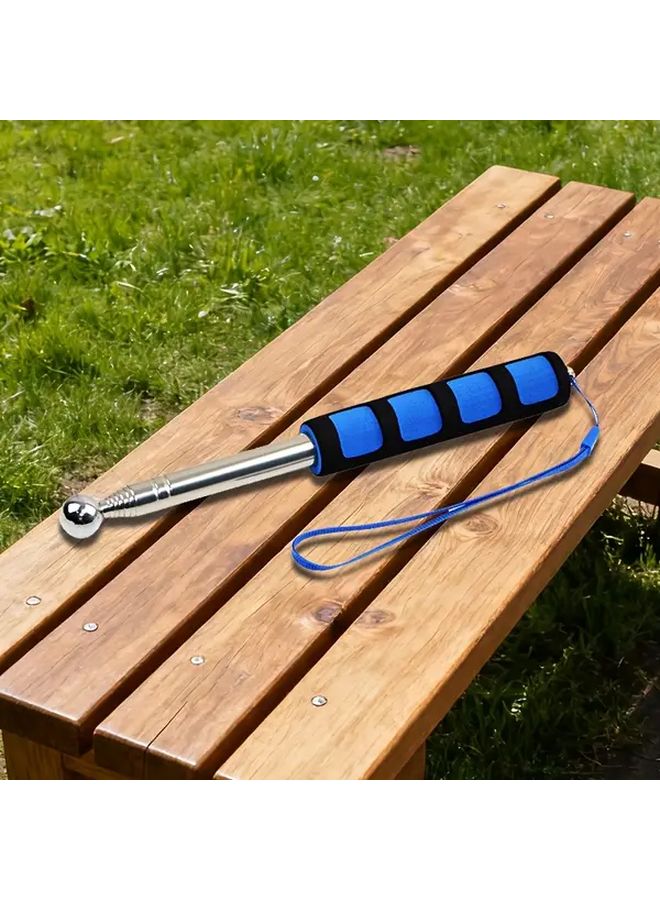 Blue Handle 3 In 1 Magnetic Telescopic Clamp Stainless Steel Tool For Hard To Reach Vehicle Construction Areas - Image 1