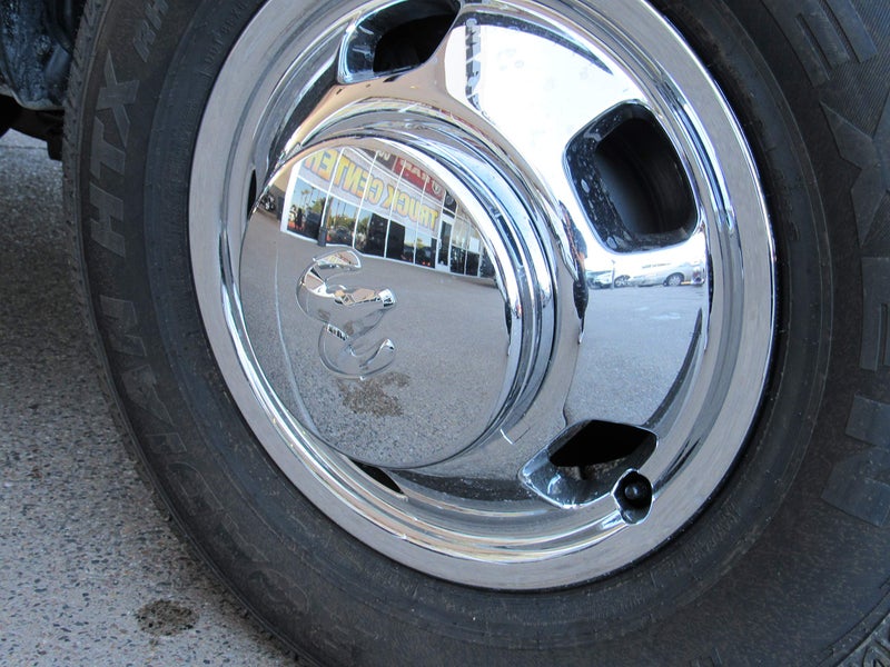Mopar DODGE Ram 3500 4500 5500 Chrome FRONT DUALLY center cap NEW OEM - Image 1