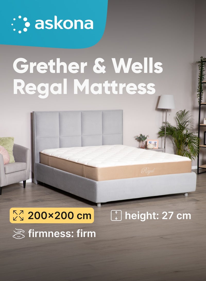 Askona Hand Made Mattress Grether & Wells Regal 200X200x27 cm (LxWxH) - Image 1