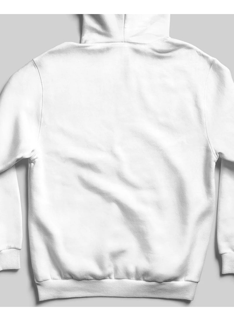 Hena - Snoopy's Loving World Hooded Sweatshirt White - Image 1