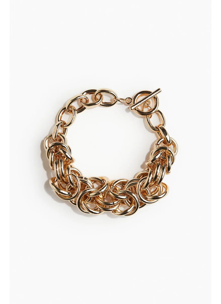 اتش اند ام Chunky Chain Bracelet