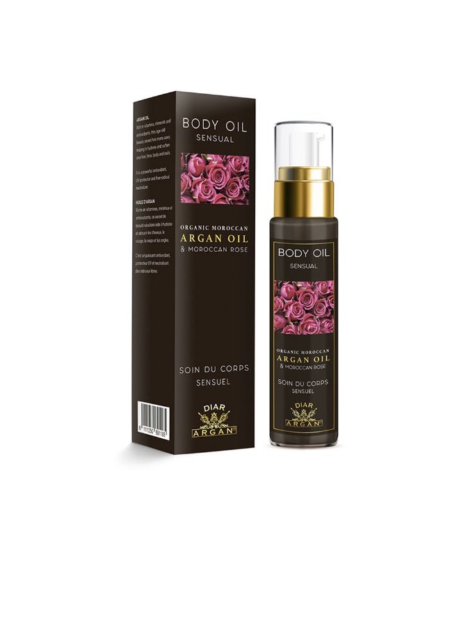 داير آرجان زيت الجسم ديار أرغان سينشوال بخلاصة الأرغان والورد المغربي 50 مل - Image 1