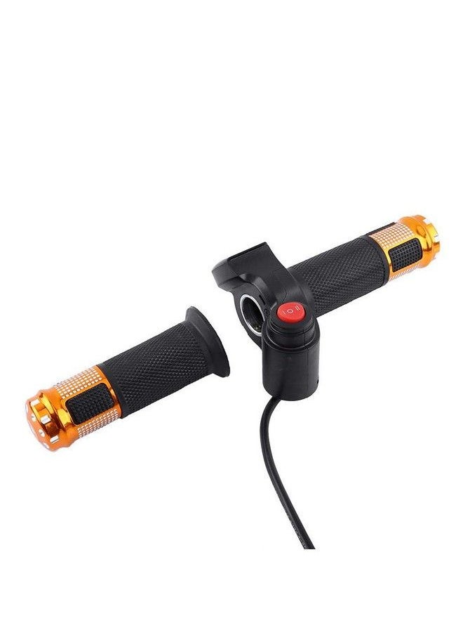 Throttle Grip Set 1 Pair 1284V 3 Speed Bike Throttle Grip Handlebar Left Right With Led Display Screen For Electric Bike Motorbike (Golden) - pzsku/Z8E4763D1479F6EDE27C2Z/45/_/1693985558/77f32125-b5b5-472f-9e3c-d6fe63a55503