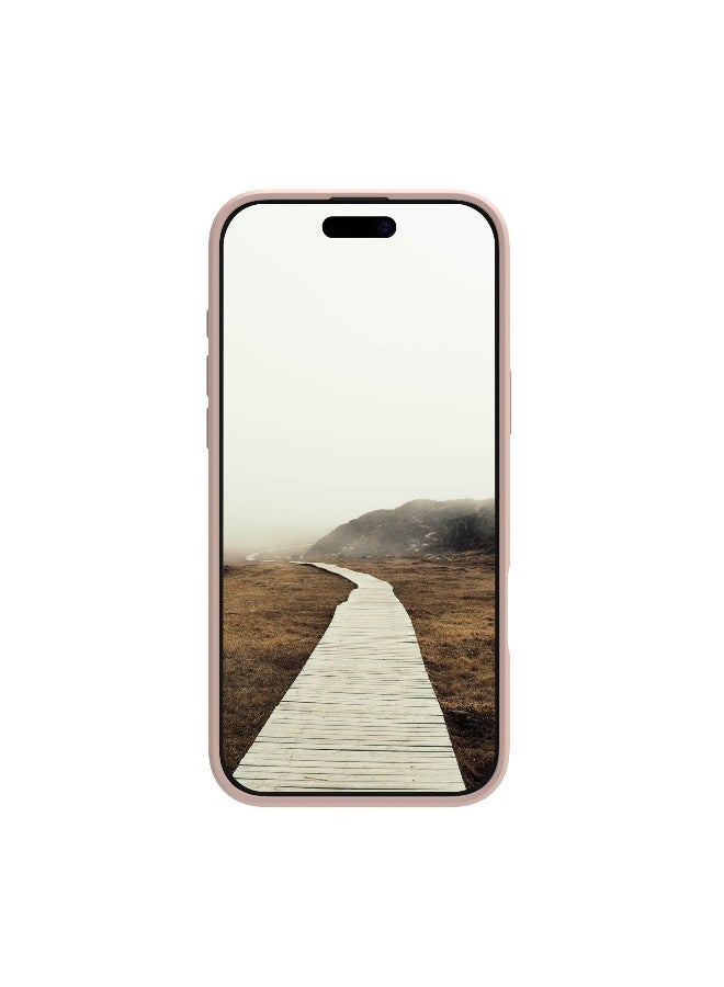 DBRAMANTE1928 جراب جرينلاند برو ماغسيف لهاتف آيفون 16 بلون الرمل الوردي - Image 4