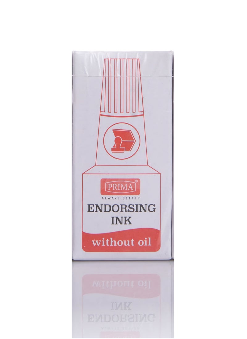 PRIMA Stamp Pad Ink Red 30ml  - Image 2