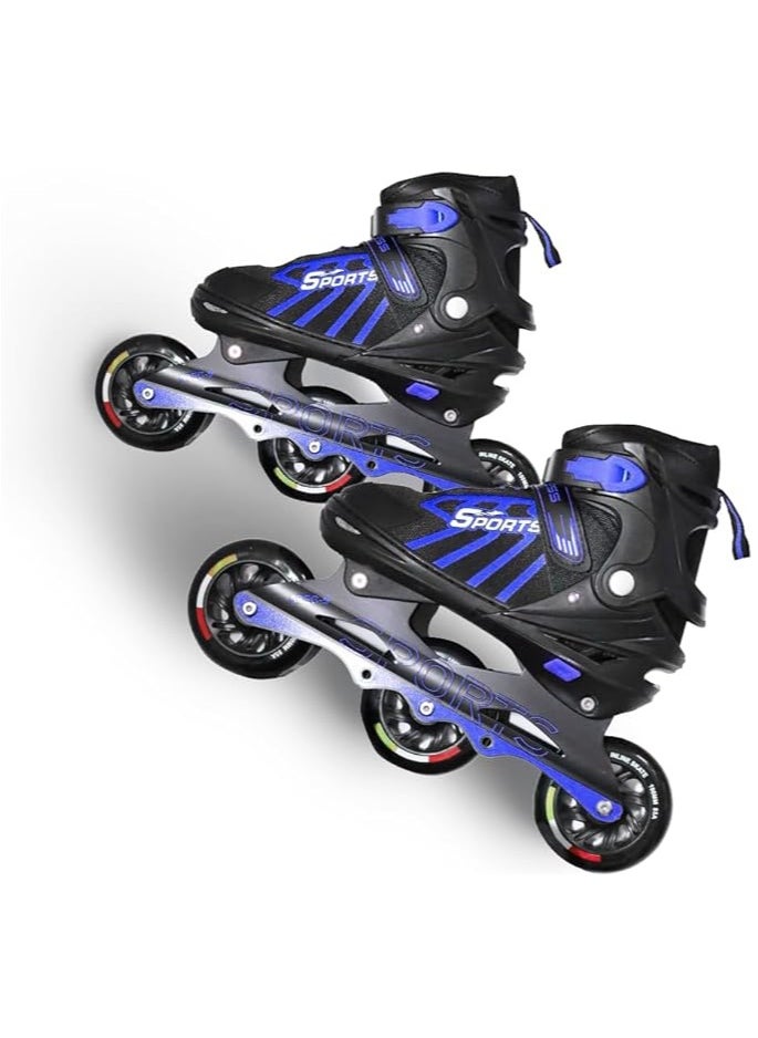 ENDLESS  EL1031 Inline Adjustable Skates Small Size 29 EUR (UK 11.5) - 33 EUR (UK 2) for 3 to 6 Years |Aluminium Chassis and 100 mm PU Three Wheels | With ABEC 9 Bearings | Indoor and Outdoor  - Image 2