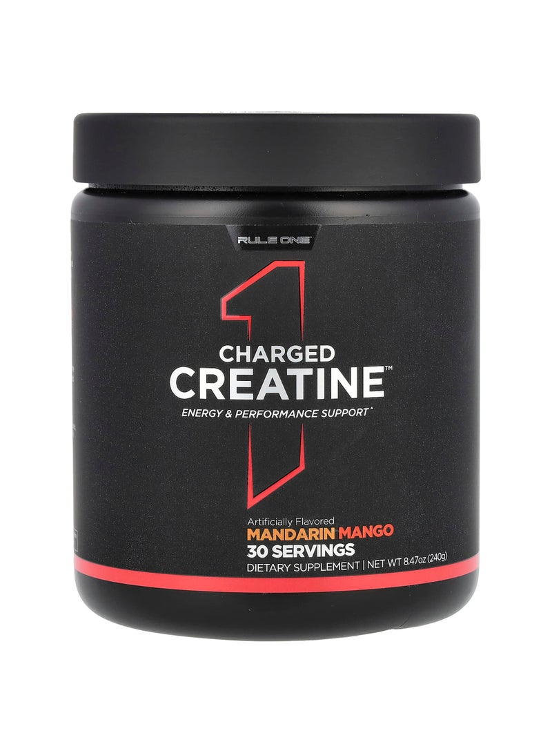 Charged Creatine, Mandarin Mango, 8.47 oz (240 g)