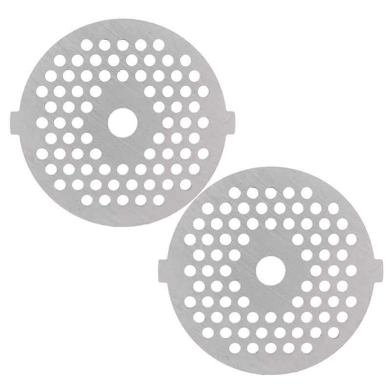 2Pcs Electric Mincer Blade Stainless Steel Grinding Plate Round Hole for 5#/B Type Grinder(3mm 56 Holes ) - Image 3
