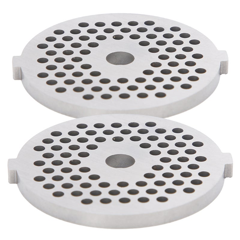 2Pcs Electric Mincer Blade Stainless Steel Grinding Plate Round Hole for 5#/B Type Grinder(3mm 56 Holes ) - Image 5