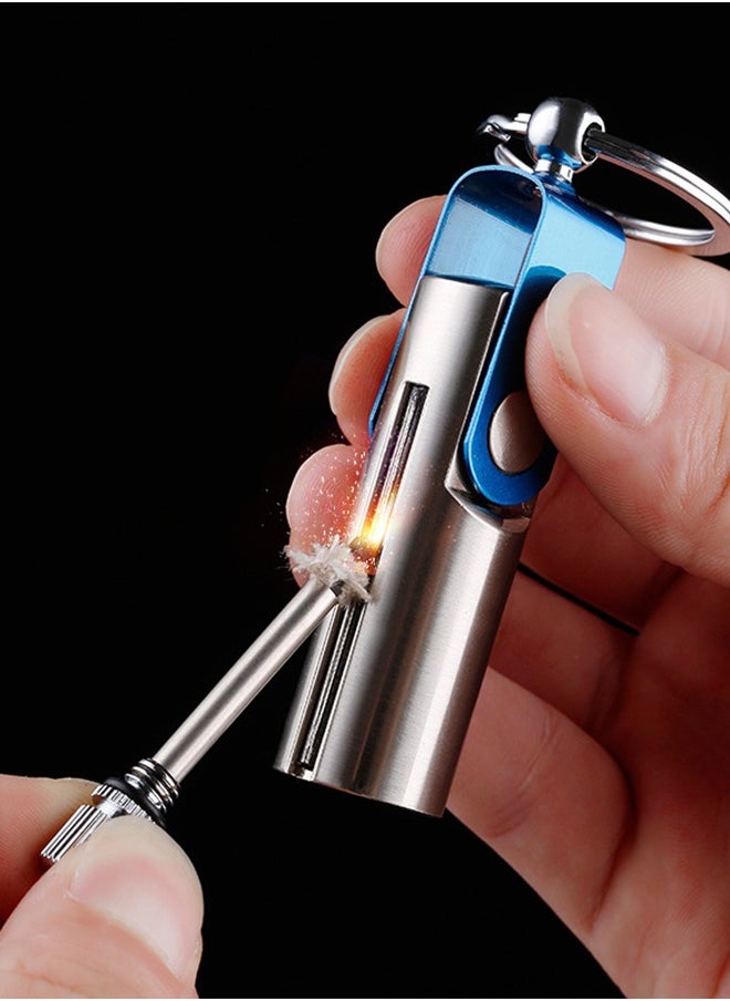 JOBON - Jobon Chinese Retro Kerosene Lighter Old-Fashioned Creative Gift Personalized Trendy Multi-Functional Match Pendant - Image 1