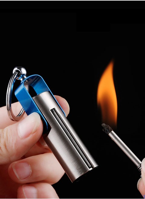 Jobon Chinese Retro Kerosene Lighter Old-Fashioned Creative Gift Personalized Trendy Multi-Functional Match Pendant