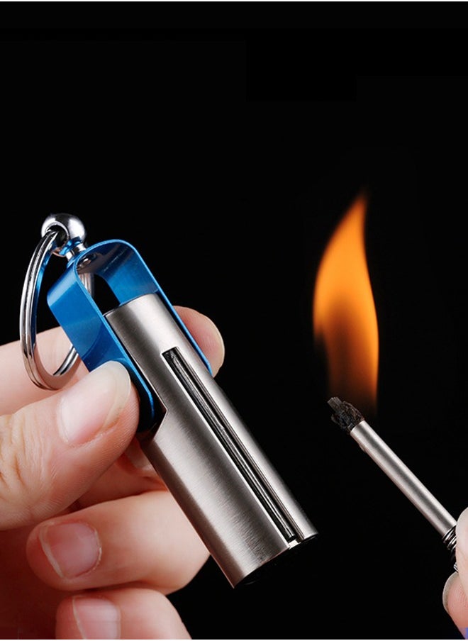 JOBON - Jobon Chinese Retro Kerosene Lighter Old-Fashioned Creative Gift Personalized Trendy Multi-Functional Match Pendant - Image 1