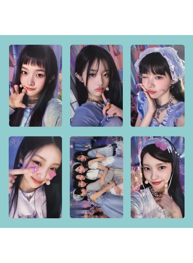 NIBEMINENT 5 قطع بطاقات لومي كيبوب إيلليت سوبر ريل مي لجمع الهدايا لمحبي المعجبين - Image 1