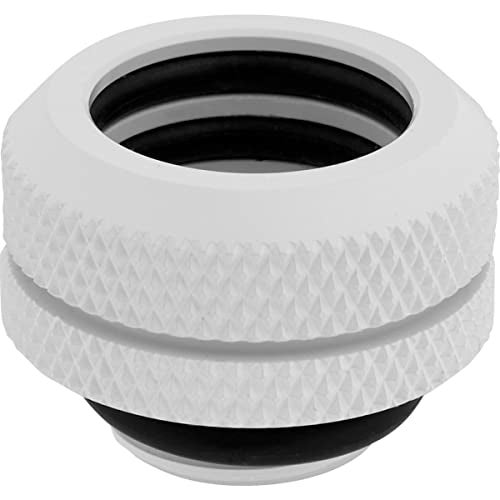 Corsair Hydro X Series XF Hardline 14mm OD Fitting Four Pack — White - Image 4