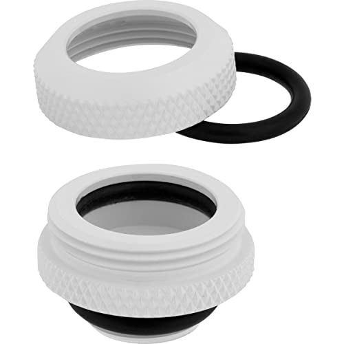 Corsair Hydro X Series XF Hardline 14mm OD Fitting Four Pack — White - Image 2