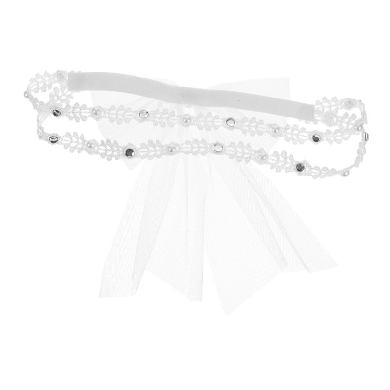 Solid Bowknot Hairband For Boys And Girls Kids Hair Accessories Photo Props - Image 2