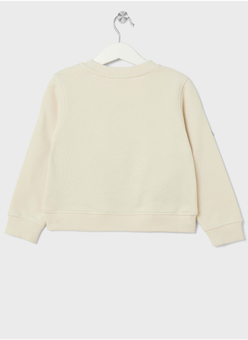 Calvin Klein Jeans Kids Graphic Logo Sweatshirt  - Image 2